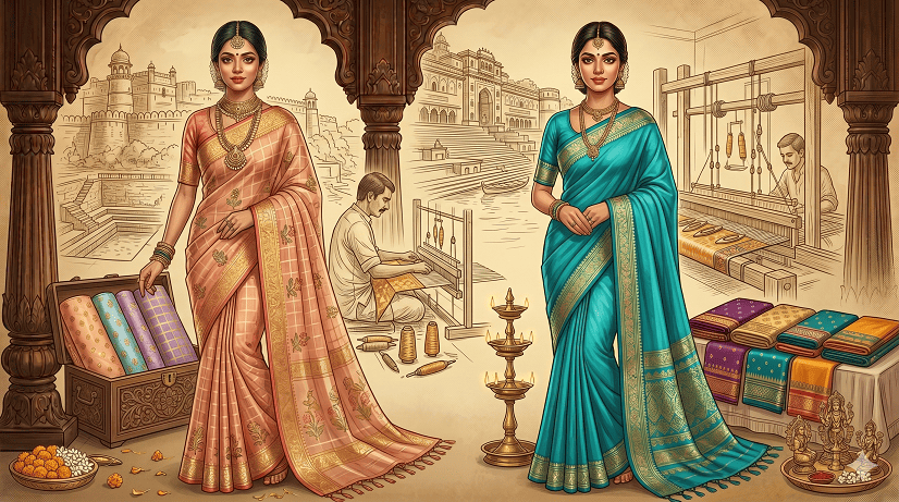Chanderi & Maheshwari