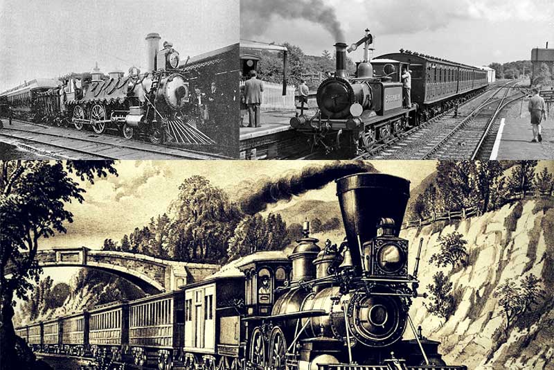First Indian Traveller on first Indian Train