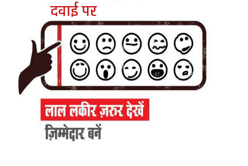 दवाई की पत्ती पर लाल लकीर का क्या मतलब होता है? बिना डॉक्टर की सलाह के लाल लकीर वाली दवाई की पत्ती से दवाइयां न खायें