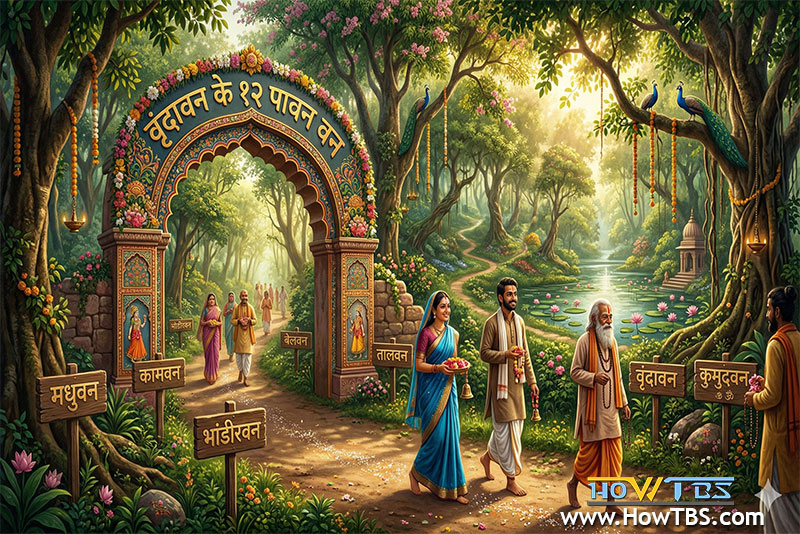 रहस्यमयी ब्रज: क्या आपने देखे हैं कृष्ण की लीलाओं के ये 12 गुप्त वन?