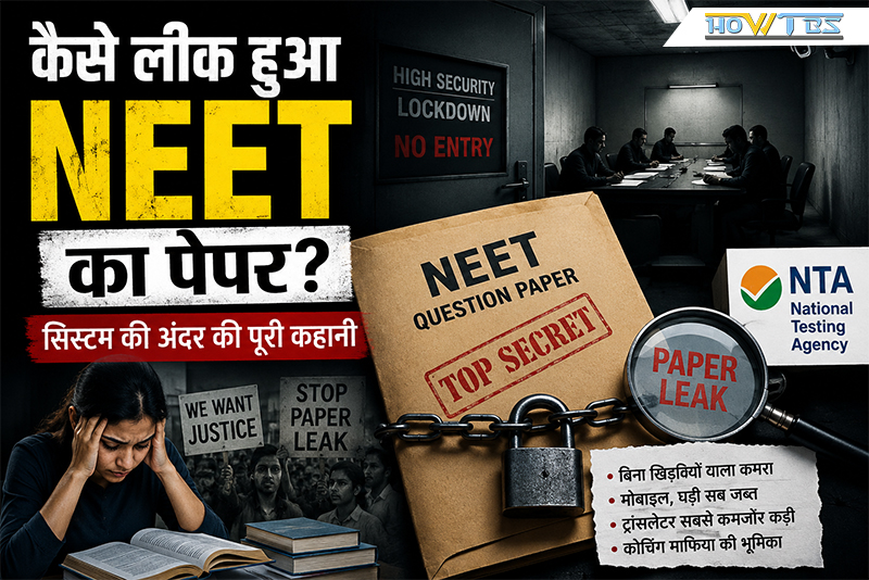 NEET Paper Leak: बिना खिड़की वाले कमरे से कैसे बाहर आया पेपर? जानिए अंदर की पूरी कहानी